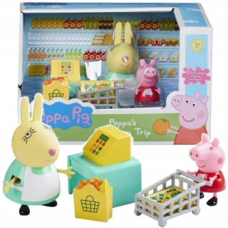 Pepa Pig - Sada tm hračiek peppa na nákupy