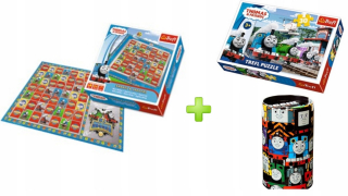 Vláčik Tomáš  - Kit Tomek a priatelia hra Puzzle Piggy Bank