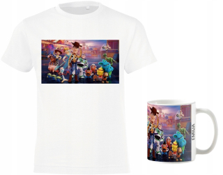 TOY STORY - * SET * HOY PRÍBEH XS T-SHIRT + MUG