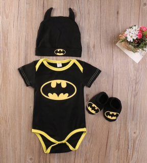 BATMAN -  Batman Body + Cap + ponožky R3-6 MS