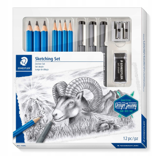 Staedtler 12 Elem Sketing Kit. ceruzky