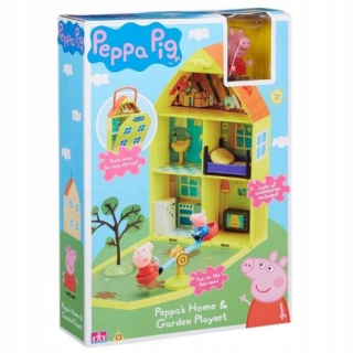 Pepa Pig - Sada chaty so záhradou a peppa pep06156 prasa