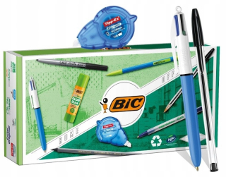 Ekologická BIC zelená súprava, krabica 9 prvkov