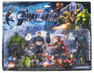 HULK - Sada Avengers Spiderman Hulk Sťahovanie LED