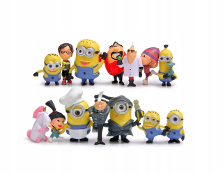 Mimoni - Sada gions Minions Figurines 14 ks