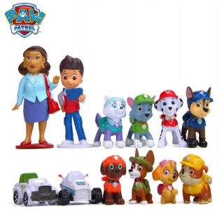 PAW Patrol - Sada PSI PATROL RYDER EVEREST Marshall