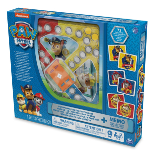 PAW Patrol - PSI PATROL POŠK-UP HRAŤ A MEMORY 6036439