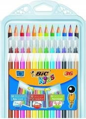Farbenie Kit 3in1 ceruzky 36ks BIC