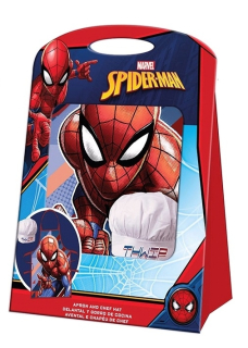 SPIDERMAN - Kuchynská set - Apron a Spiderman Cap