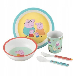 Pepa Pig - Sada riadov a príborov pigs peppa petit jour p