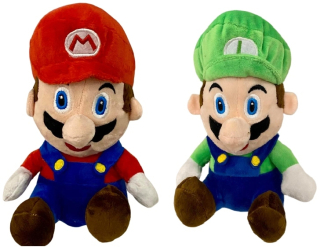 Super Mario - Sada maskotov Mario a Luigi