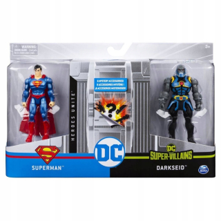Superman - Súprava s obrázkami 4 Superman vs Darkside 2 DC SPI
