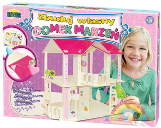 Babika evi - ZETAW Robiť sa sám Dollouse 62cm + mebelki