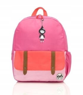 Detský batoh - Batoh Zip & Zoe Junior svetloružová farba