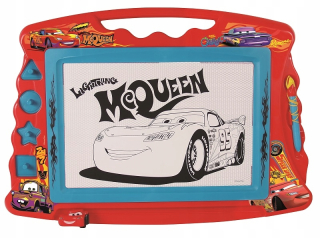 McQueen - Vlastnosti vozidiel (vozidlá) + 4 gumové pečiatky 12252 ako zásuvka