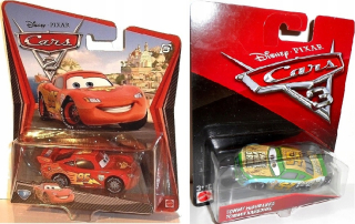 McQueen - Zigzag + Tommy Faux Wheel # 54 Autá Mattel