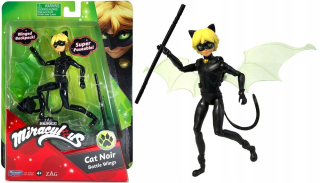 Miraculous – figúrka Adriena ako Čiernej mačky s odnímateľnými krídlami