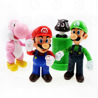 Super Mario - CHANR Mario Figura Super Obrázok Chright Shoe!