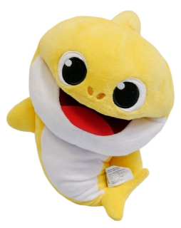 _BABY SHARK - maskot PUNK_30cm ZVUK