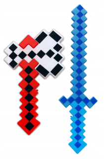 MINECRAFT - Diamond + Kilof Minecraft Sound + LED