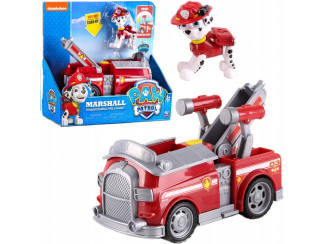 PAW Patrol - Psia hliadka postavička MARSHALL  + vozidlo