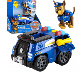 PAW Patrol - Psia hliadka postavička CHASE + vozidlo
