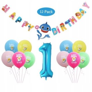 BABY SHARK LIGHT FILMUM HLINÍKA FÓLIVA BALLOON
