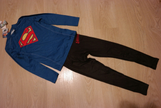 Superman - Tepelná spodná bielizeň vyhradená Superman Veľkosť 122 128