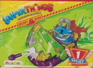 SUPER ZINGS - Bite Boat Spyjet Figurine Super Zings Series 6