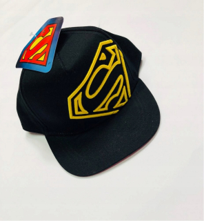 Superman - Cap Baseball Letné deti Superman 56 čierna