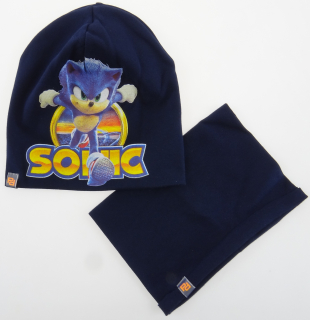 SONIC hračky - Sonic komínová čiapka Veľkosť 50-54 vzor 103