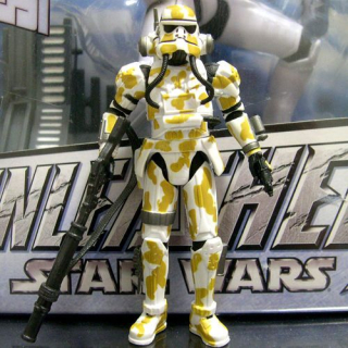 STAR WARS - Figurine Unleshed Stormtrooper Camo Rar Star Wars