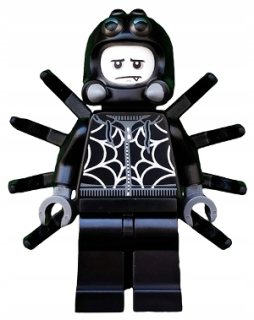 figúrka lego minifigúrky - col320 spider suit boy - séria 18