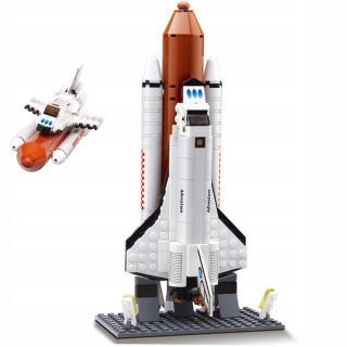 Káčer Donald - Space Blocks Rocket Falcon K F4FA7 194 S