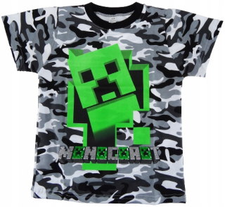 MINECRAFT  - Tričko Minecraft bavlna A59 Tričko 146