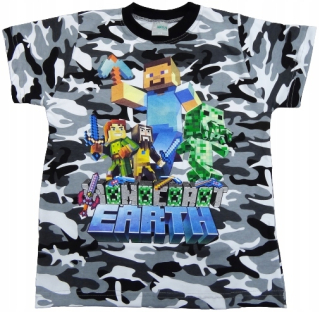 MINECRAFT - Minecraft T-Shirt Cotton A61 T-Shirt 158