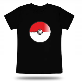 Pokémoni - Baby tričko Pokemon Pokemball Black 140