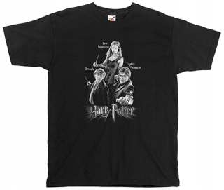 HARRY POTTER - Harry Potter Dumbledore tričko Hermiona Hagrid