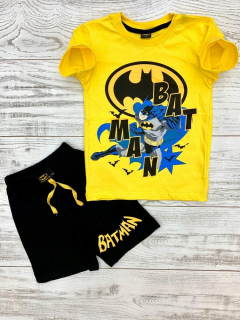 BATMAN -  Tričko a šortky Batman Mega Set. 146/152