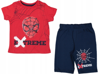 SPIDERMAN - Tričko šortky pre letné spiderman super set!