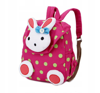 Detský batoh - RABBIT BACKPACK PRE TODDLER SOFFAPT CANVAS