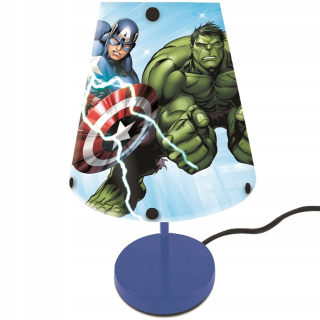 SPIDERMAN - Nočná lampa Avengers Sieťový stôl E27 HULK