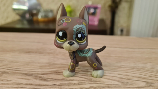 Littlest Pet Shop - Lps pes # 1439 (tetovanie) Unikátny Littlest Pet Shop