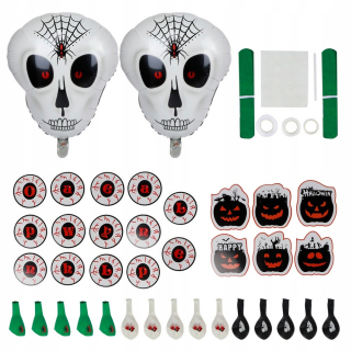 O-Halloween Skeleton Balloon Set