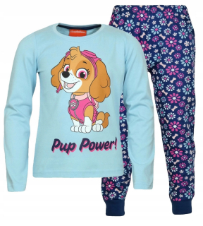 PAW Patrol - Pyžamas pes hliadka skye s dlhým rukávom deti 128