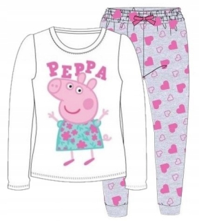 Pepa Pig - Piżama Prasa PEPPA Dlhý rukáv Deti 116