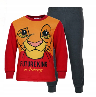 Leví kráľ - Detské pyžamá kráľa Lion fleece 128