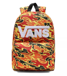 Školský batoh, taška - Vans Nový Skool Bathpack - Flame Camo
