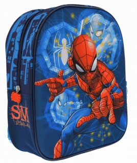 Detský batoh - batoh do škôlky SPIDERMAN konvexný 3D