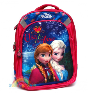 Elsa Frozen - Školský batoh Ergonomická krajina ľadu 3D Mrazené